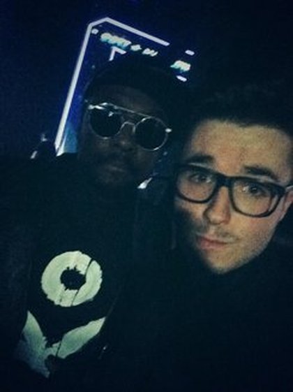 Olympe et Will.i.am en coulisse