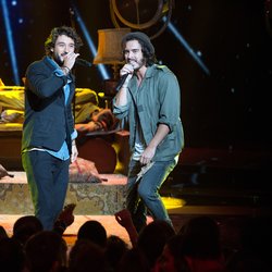 Les Fréro Delavega sur scène - NRJ Music Awards 2015