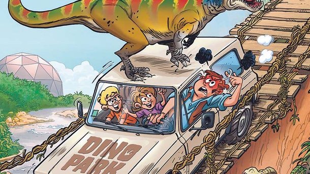 Jeu Concours BD : Dino Park - Tome 2 de Plumeri et Bloz - Bamboo Edition