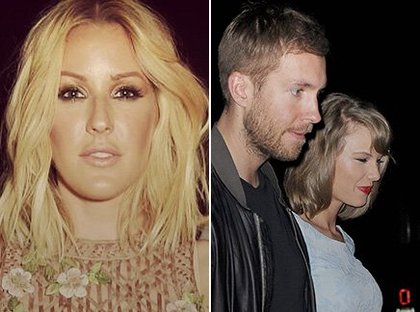 Ellie Goulding, Calvin Harris et Taylor Swift 