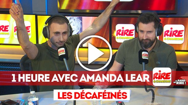 le billet en chanson des Décaféinés - 1 heure avec Amanda Lear sur Rire & Chansons