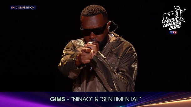 Gims fait le show avec "Ninao" et "Sentimental"