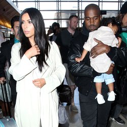 Kanye West, North West et Kim Kardashian en Arménie