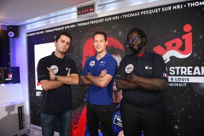 Thomas Pesquet dans l'émission NRJ Radio Stream