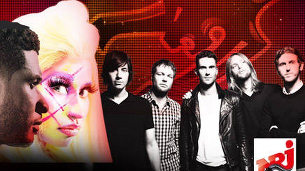 Maroon 5, Usher et Nicki Minaj en itv exclusive sur leur radio NRJ !