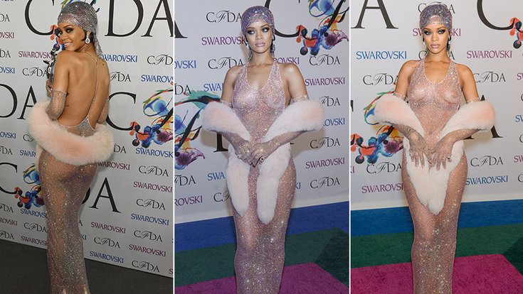 Rihanna sur le tapis rouge!