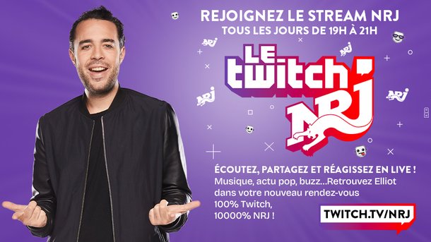 NRJ débarque sur TWITCH