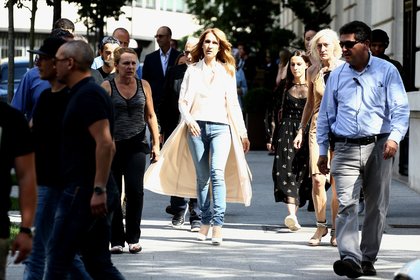 Tournage du clip de Céline Dion à Paris