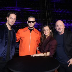 Grand Corps Malade, DJ Snake, Camille Lellouche et Cauet - Backstage NRJ Music Awards Paris Edition