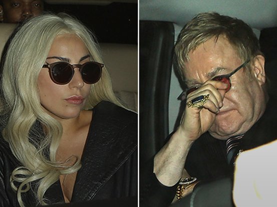 Lady Gaga et Elton John