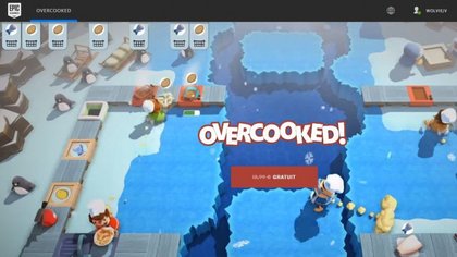 Overcooked! gratuit sur l'Epic Games Store