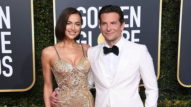 Bradley Cooper et sa femme Irina Shayk: couple glamour aux Golden Globes 2019