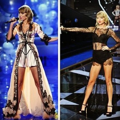Taylor Swift: Missing the VS show.