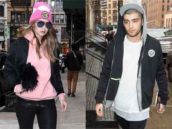 Gigi Hadid et Zayn Malik