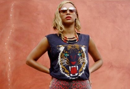 Beyoncé en vacances