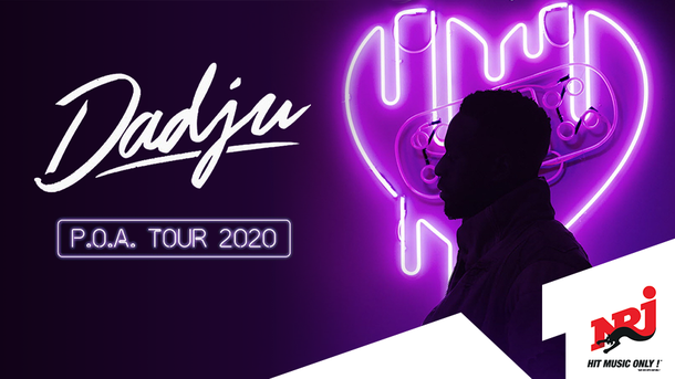 Dadju en tournée en 2020 avec NRJ!