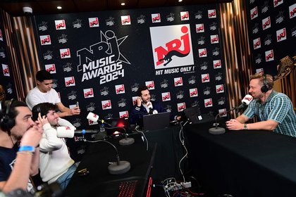 David Guetta dans l'émission de Louis - J-1 avant la cérémonie des NRJ Music Awards 2024