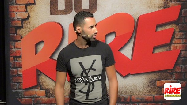 Abdelkrim Bichkou aux Open du rire de Rire & Chansons