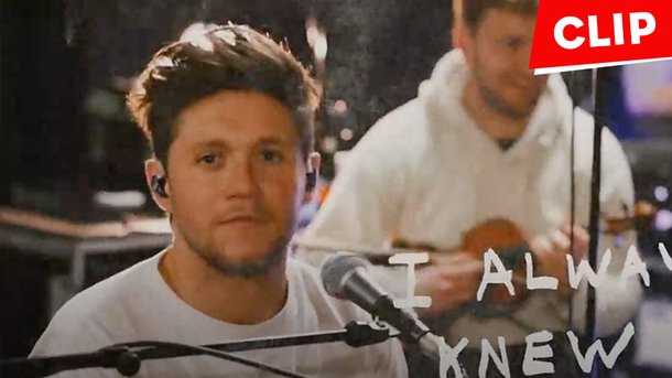 Niall Horan nostalgique de ses concerts dans le clip de "Black And White"