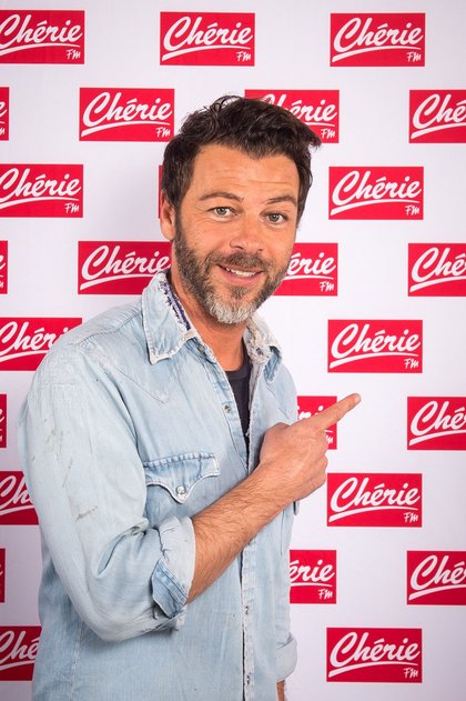 Christophe Maé prend la pause pour Chérie FM lors du Concert Super Privé Angers Trélazé