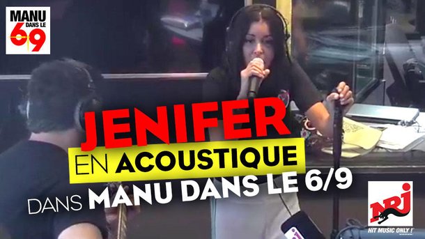 Jenifer en acoustique chez Manu dans le 6/9