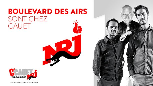 Le groupe Boulevard des Airs sera l'invité de Cauet ce mardi 25 juin