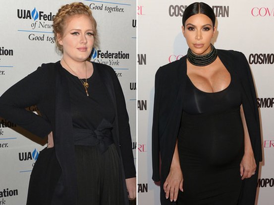 Adele et Kim Kardashian