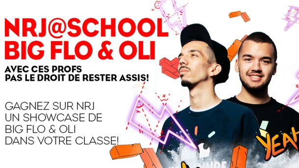NRJ @ School Bigflo & Oli: gagnez un showcase dans votre classe !
