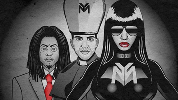 Nicki Minaj : Drake, Lil Wayne et Chris Brown sur son nouveau hit!