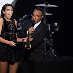 Dua Lipa et Nikos Aliagas - NRJ Music Awards 20th Edition