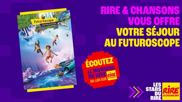 Grand jeu Futuroscope dans le Morning Du Rire