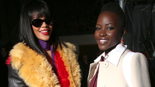 Rihanna : super copine avec Lupita Nyong’o !