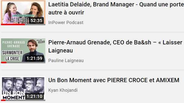 Les podcasts doivent-ils se regarder?