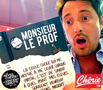 Vincent lit un livre très instructif !