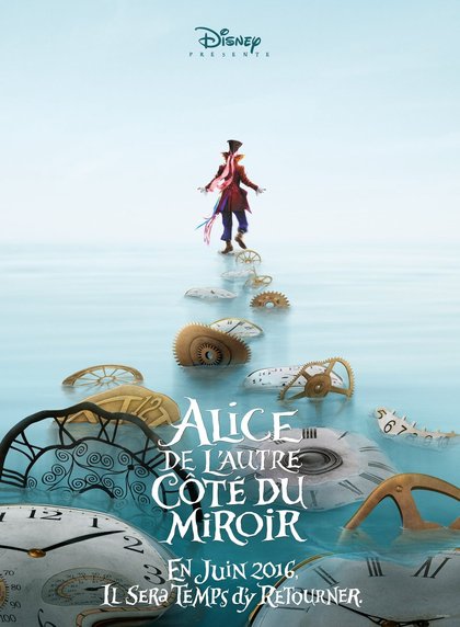 Alice de l'autre côté du miroir - Affiche Teaser Le Chapelier Fou
