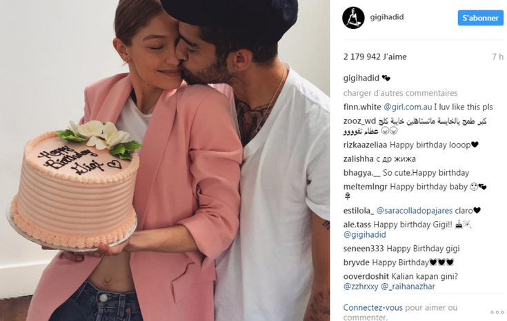 Instagram Gigi Hadid