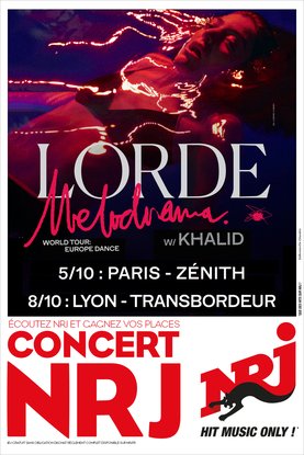 Lorde en concert avec NRJ