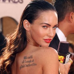 Devinez à quelle star sont ces tatouages ?