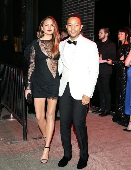 Met Gala After Party : Chrissy Teigen et John Legend
