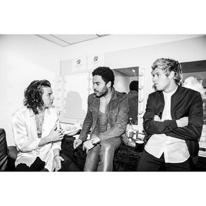 Lenny Kravitz : Cannes. NRJ Awards. Backstage with #HarryStyles and #NiallHoran from #OneDirection. #NMA