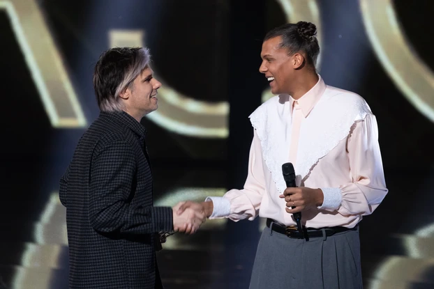 Orelsan et Stromae en 2022