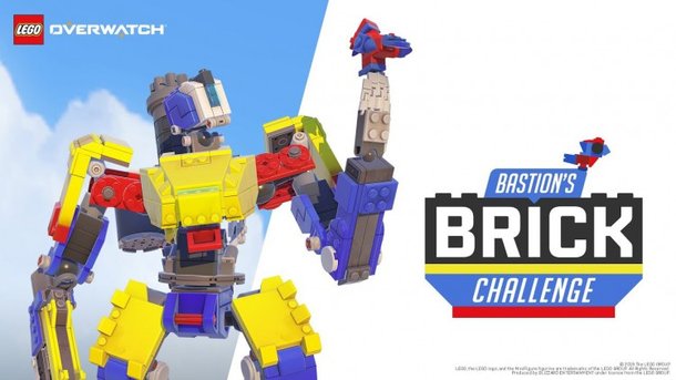 Overwatch : un skin légendaire Lego pour Bastion est disponible, voici comment l’obtenir