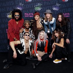 Catherine Ringer et son groupe - Photocall NRJ Music Awards Paris Edition
