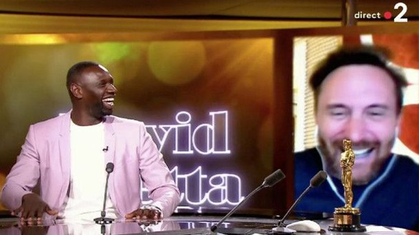 David Guetta fan du style vestimentaire d'Omar Sy!