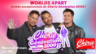 Séverine Ferrer reçoit les Worlds Apart dans Chérie Génération 2000 ! 🎙️✨