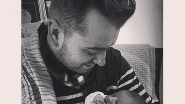 Sam Smith rencontre son filleul!