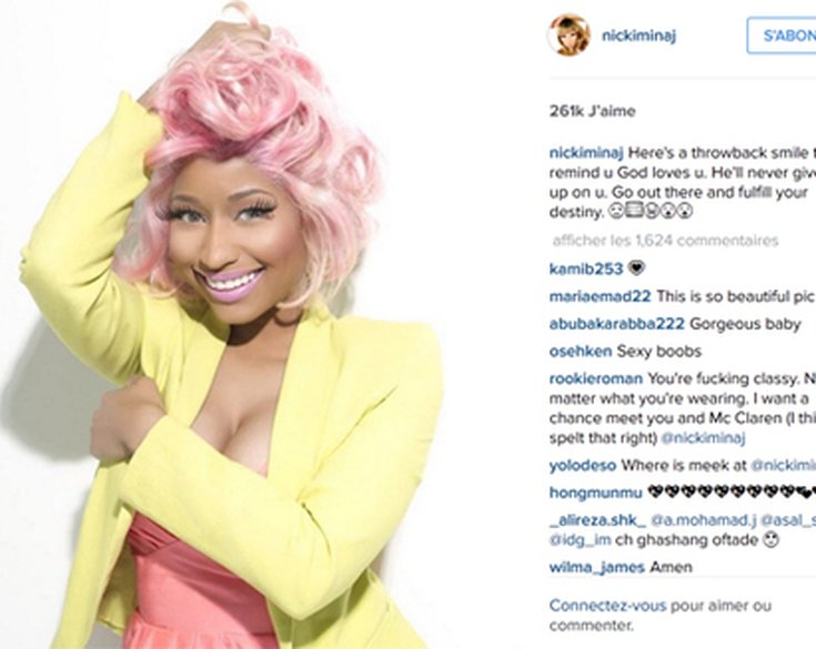 Nicki Minaj pour le magazine Nylon
