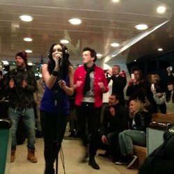 Sur le Yacht avec Cauet