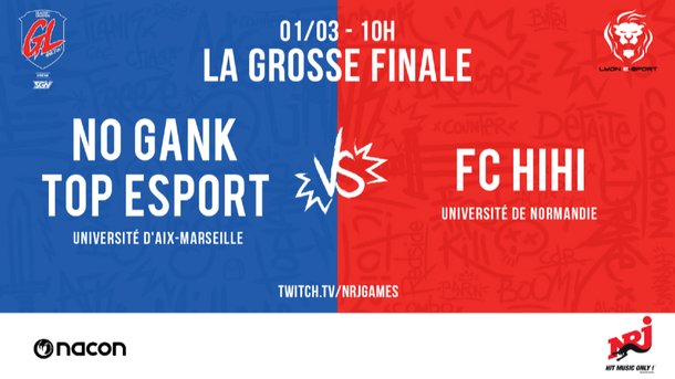 La Grosse Ligue (League of Legends) : suivez la finale du palier Baron en Live à la Lyon eSport !