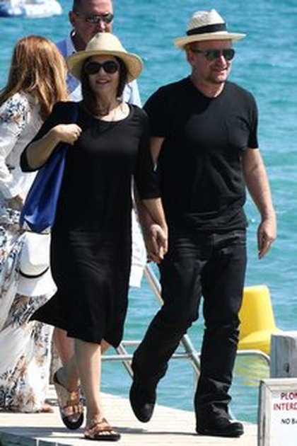 Bono en vacances à Saint Tropez!